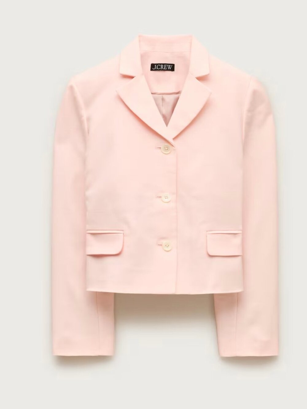 j.crew LENORE LADY BLAZER IN GRAMERCY LINEN BLEND. SIZE: 16. WINDY BLOSSOM. ITEM